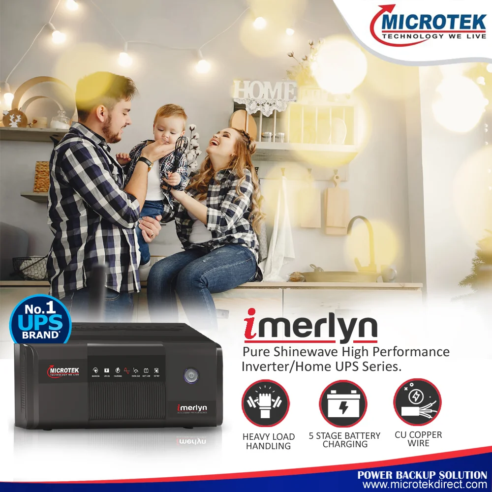 iMERLYN Pure Sinewave UPS Model 850 (12V) SW