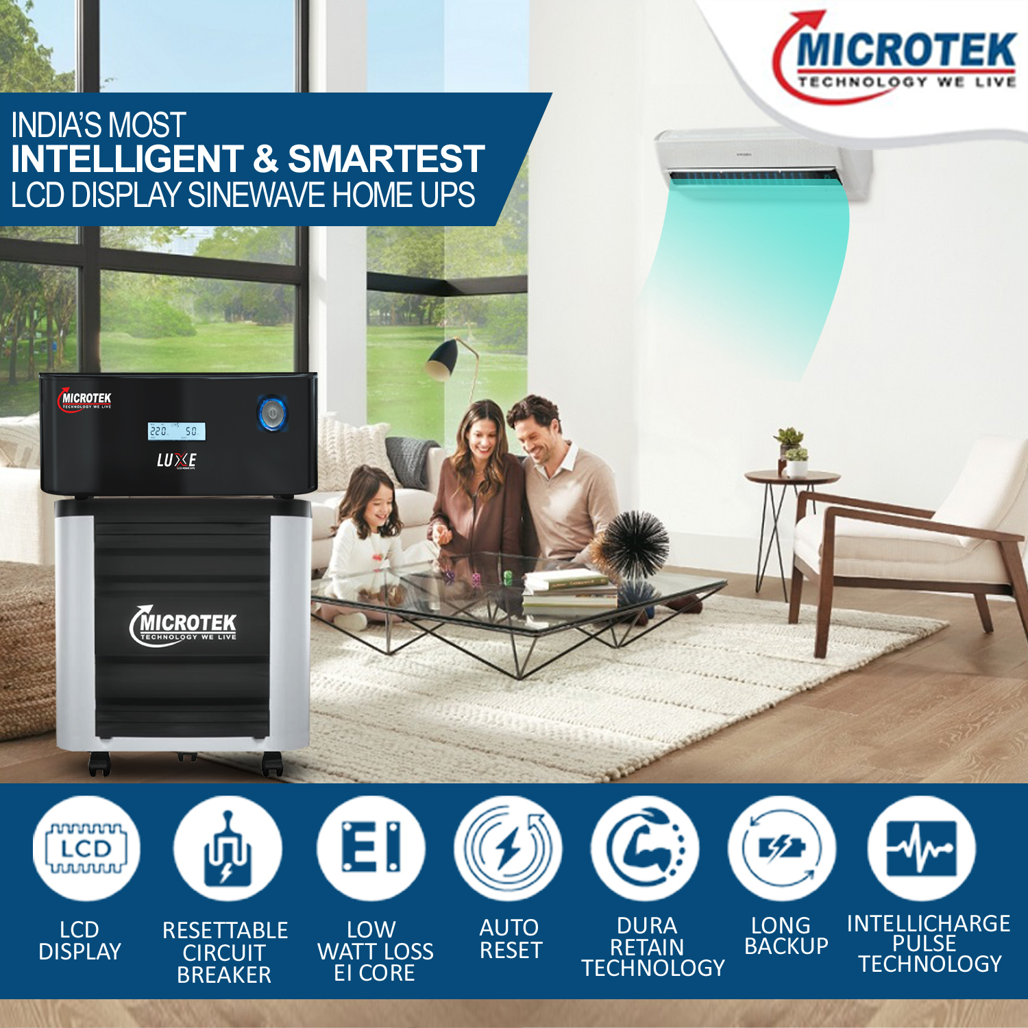 UPS LUXE SW 1400 (1100VA-12V)